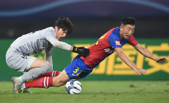 足协杯-邹德海送点+扑点 国安2-1逆转黄海晋级