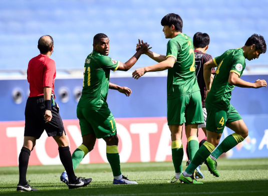 亚冠-北京国安2-1战胜首尔FC 阿兰费尔南多破门