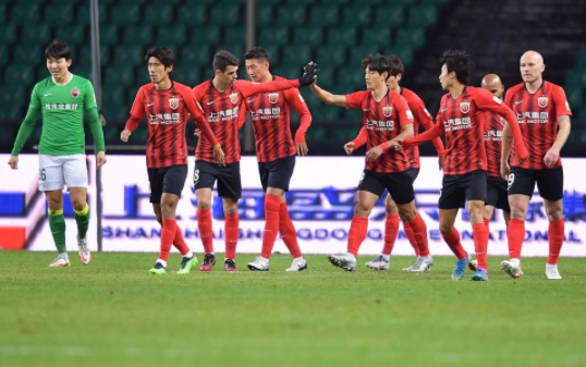 中超-海港3-1双杀深足 奥斯卡李申圆各传射阿7破门