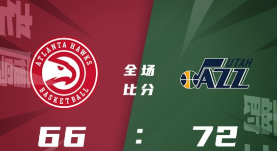 NBA夏联-爵士72-66力克老鹰 巴特勒15分 卡波克洛11+8 布朗15分